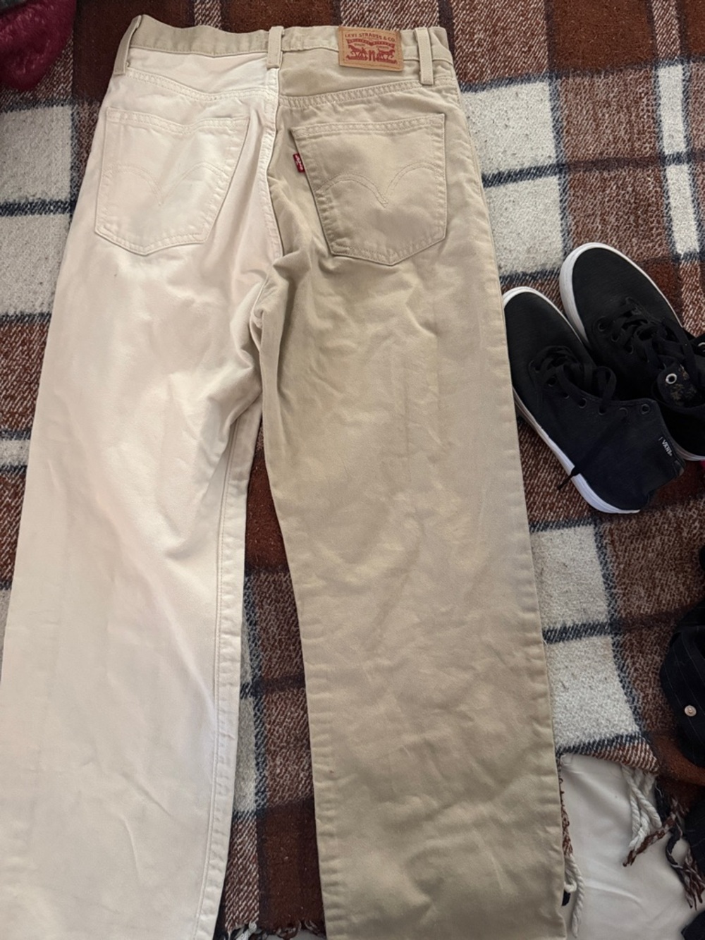 Levi's Two-Tone Beige and Cream Men’s Chinos